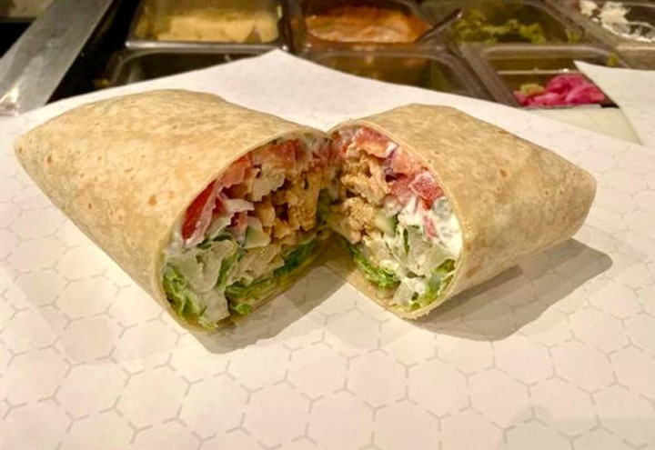 Greek Salad Wrap