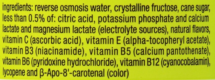 Vitaminwater Refresh Electrolyte Enhanced Water W/ Vitamins  Tropical Mango Drink  20 Fl Oz