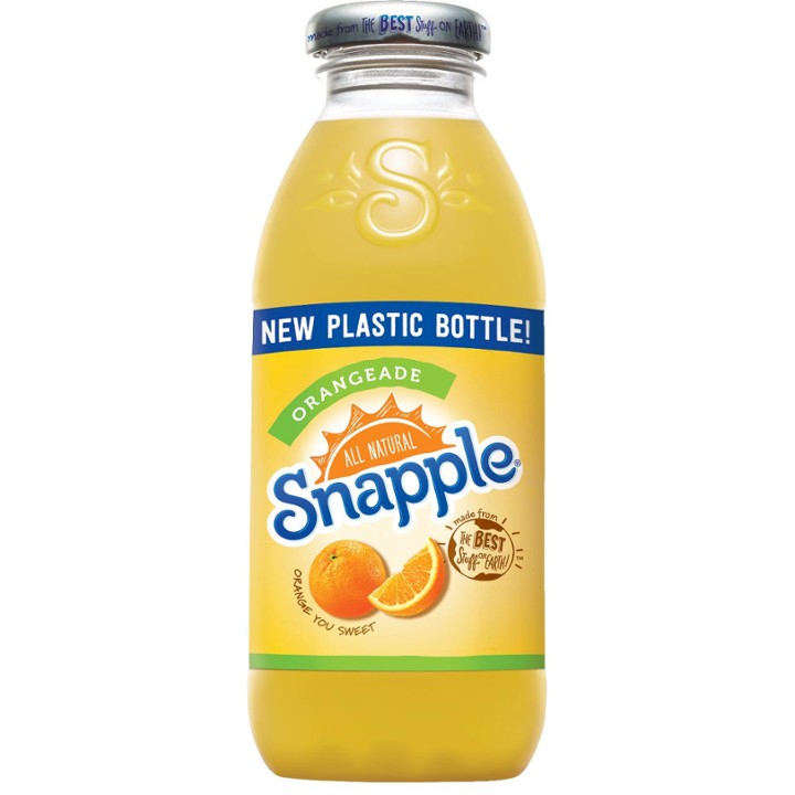 Snapple Juice Drink, Orangeade - 16 Fl Oz