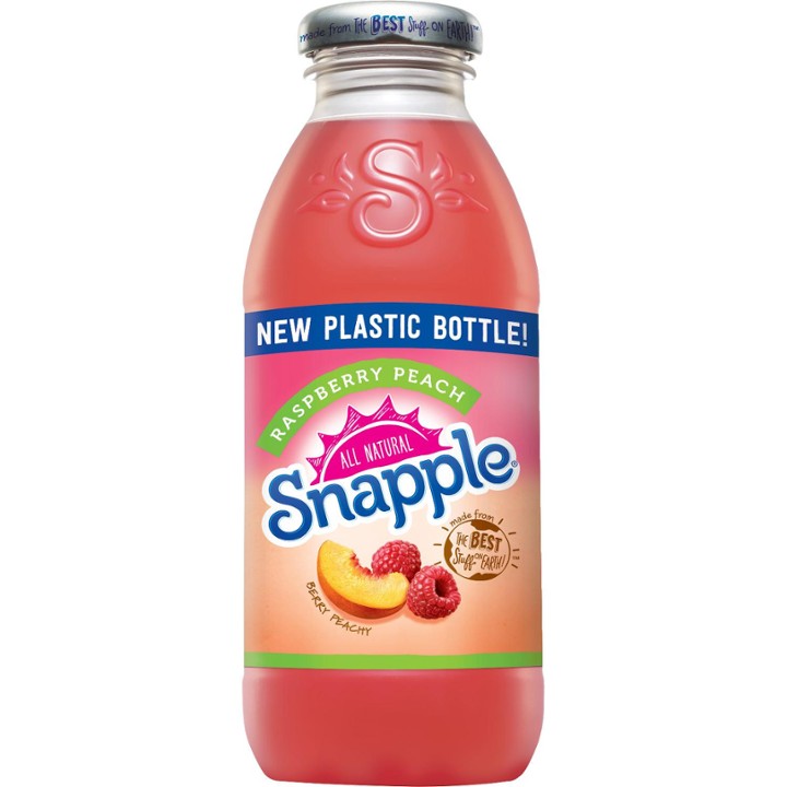 Snapple Juice Drink, Raspberry Peach - 16 Fl Oz