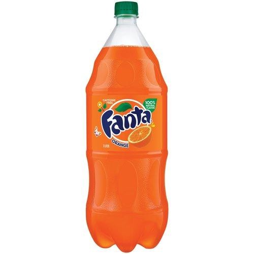 Fanta Orange Soda Fruit Flavored Soft Drink, 67.6 Oz