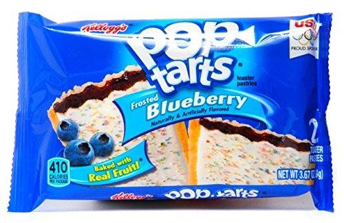 Pop-Tarts Blueberry Toaster Pastries 3.67 Oz Pouch