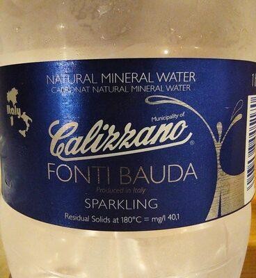 Acqua Minerale Frizzante Fonti Bauda