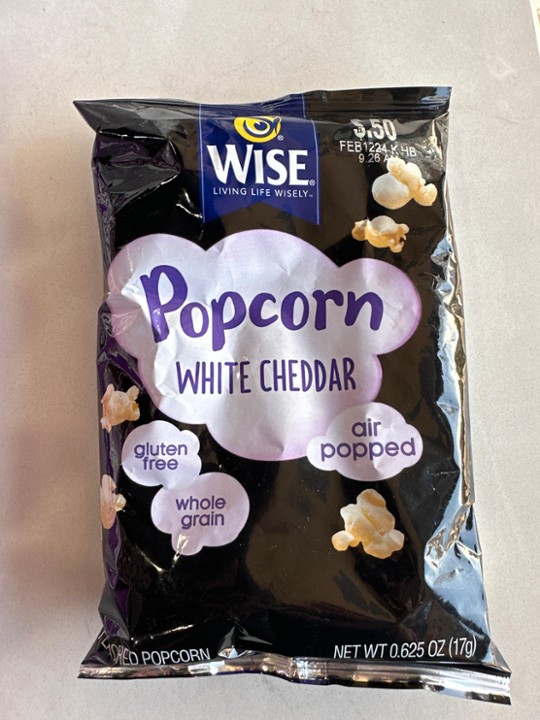 Wise popcorn white cheddar