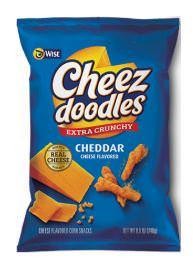 Wise cheez doodles cheddar