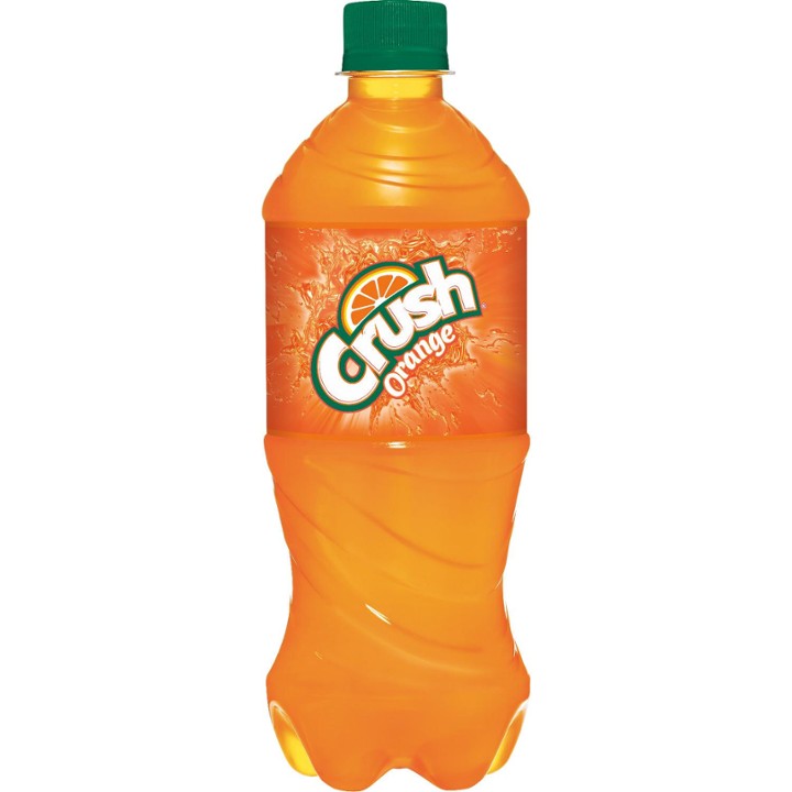 Crush Soda, Orange - 20 Fl Oz