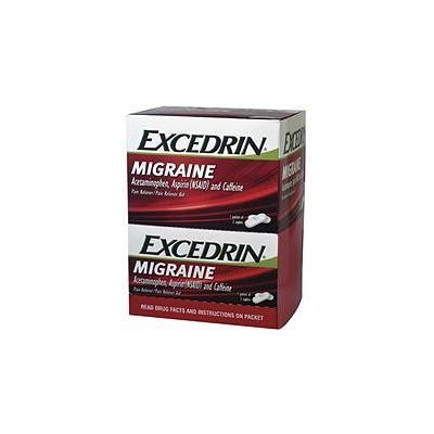 Excedrin Migraine 250mg Acetaminophen Caplet, 2/Packet,