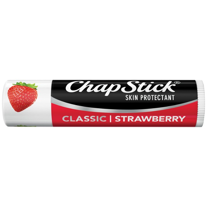 ChapStick Classic Strawberry Skin Protectant, 0.15 Oz
