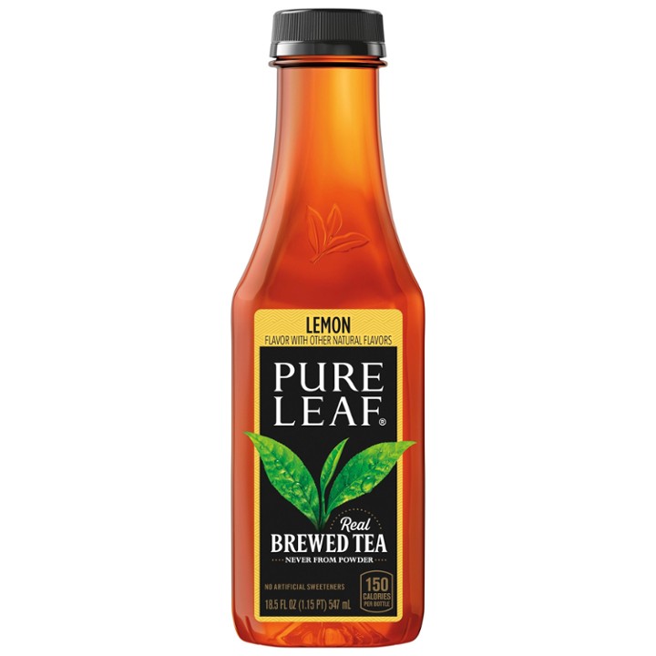 Pure Leaf Lemon Real Brewed Iced Tea 18.5 Oz Bottle