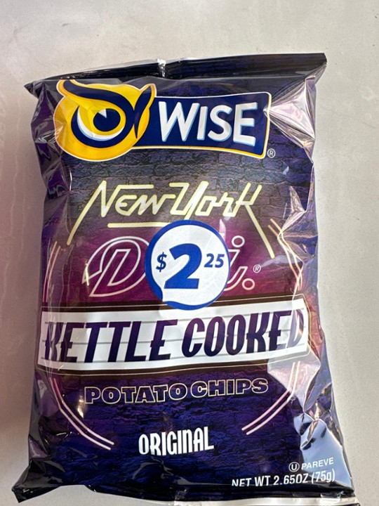 Wise kettle cooked potato chips