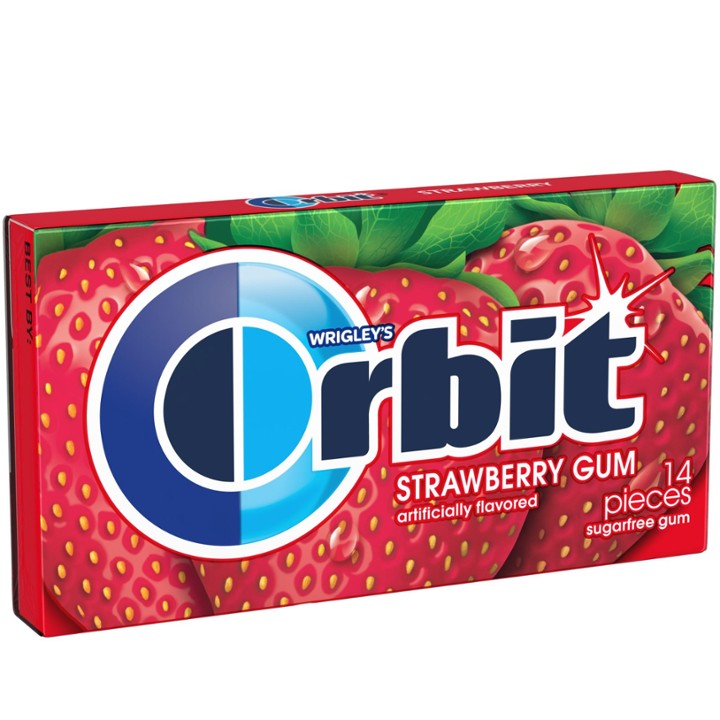 Orbit Sugar-Free Gum Strawberry, 14 Ct