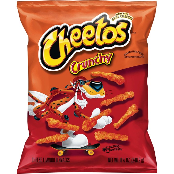 Cheetos Crunchy Cheese Flavored Snacks  8.5 Oz Bag