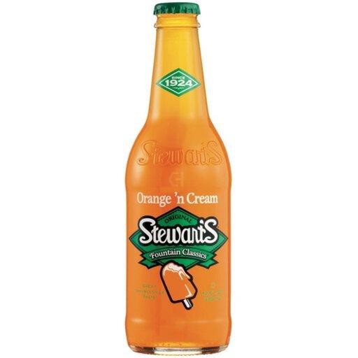 Stewart's Original Fountain Classics Orange'n Cream Soda Bottle 12oz