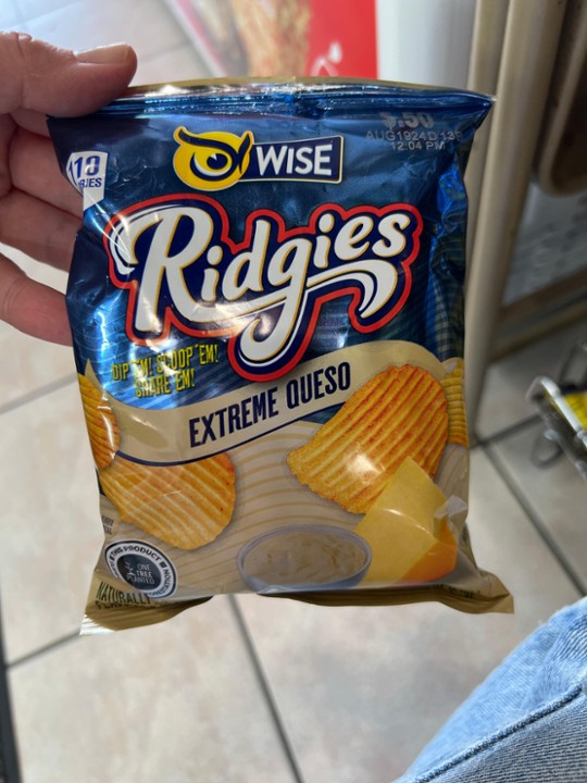 Wise ridgies extreme queso