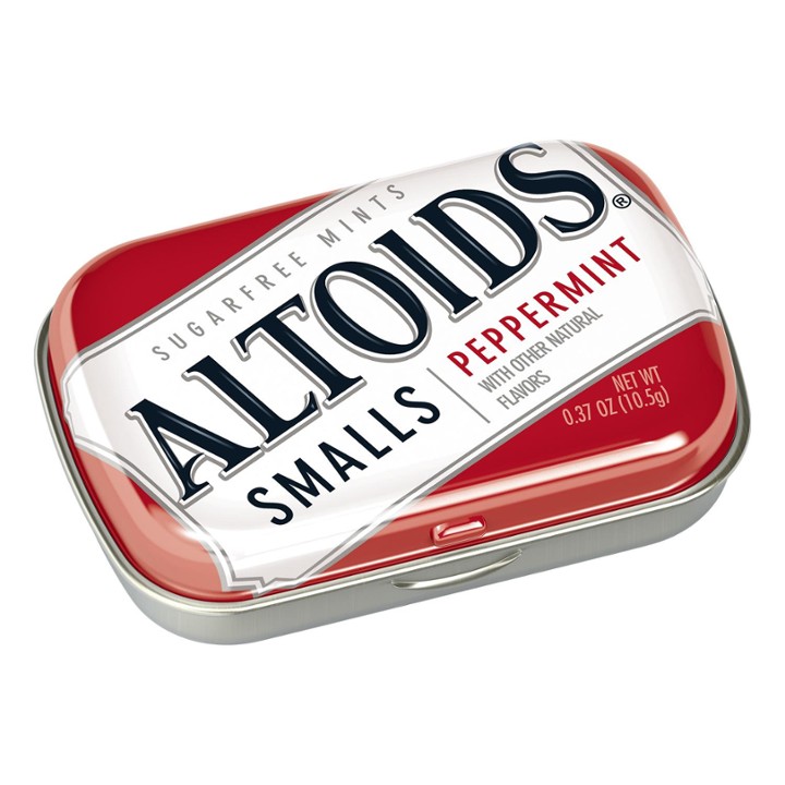 Altoids Smalls Peppermint Sugar Free Mints Single Pack  0.37oz