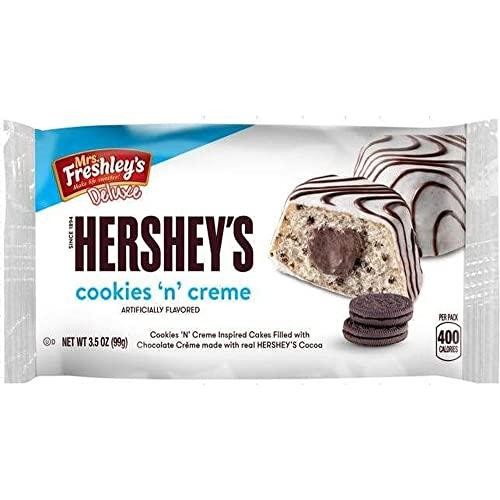 Mrs Freshleys Hersheys Cookies N Cream Cake - 2 per Pack -- 48 Packs per Case