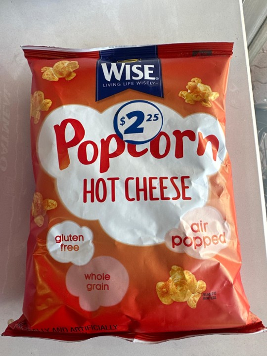 Wise popcorn hot cheese