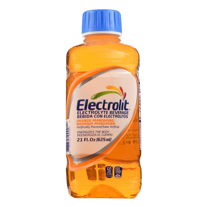 Electrolit Electrolyte Beverage - Orange, 21 Fl Oz