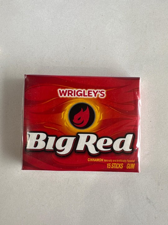 Big Red Cinnamon Chewing Gum 15 Pc