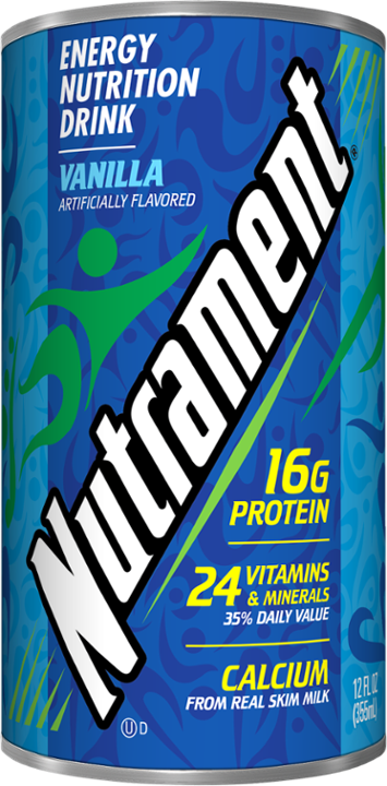 Nutrament Vanilla Energy Drink with Vitamins  12 FL OZ Can