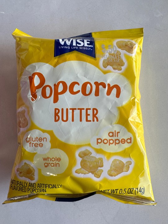 Wise Popcorn butter 0.5oz