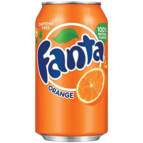 Orange Fanta Soda, 12 Oz