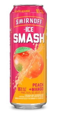 Smirnoff Ice Smash Peach + Mango Malt Liquor - Beer - 23.5oz Can
