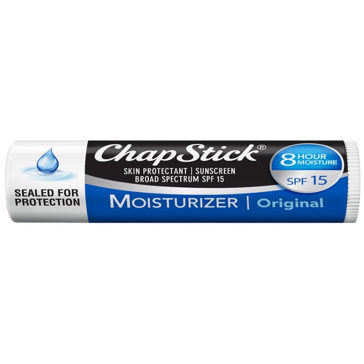 ChapStick Moisturizer Original Lip Balm Tube, Moisturizer Original Lip Balm Tube - 0.15 Oz