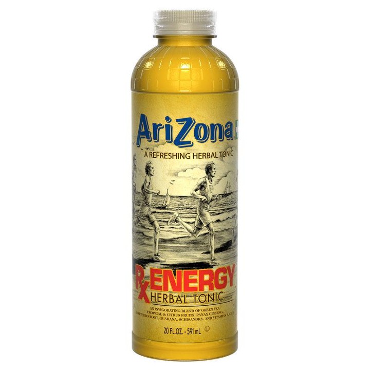 AriZona RX Energy Herbal Tonic 20oz Btl