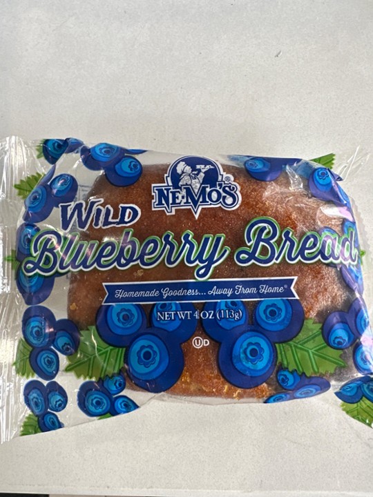 Nemo's Wild Blueberry Bread