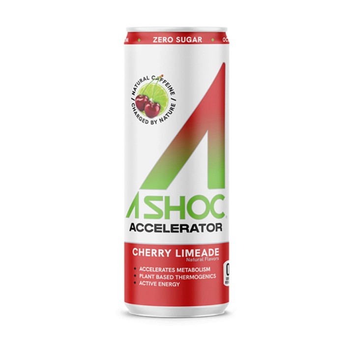 A SHOC Accelerator Cherry Limeade Smart Energy Drink, 12 Oz