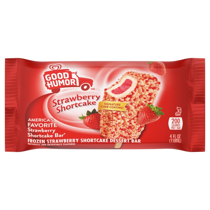 Good Humor Ice Cream & Frozen Desserts Bar Strawberry Shortcake