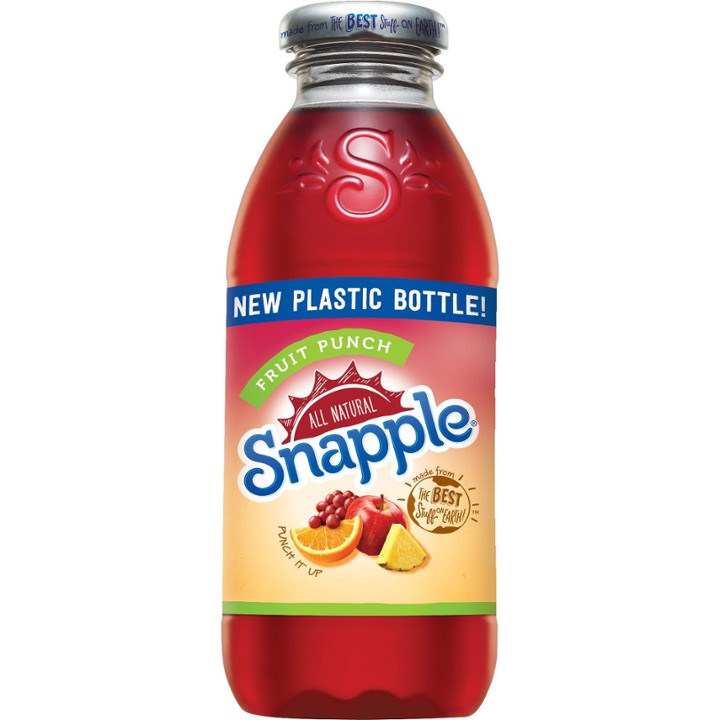 Snapple Drink Fruit Punch, 16 Oz