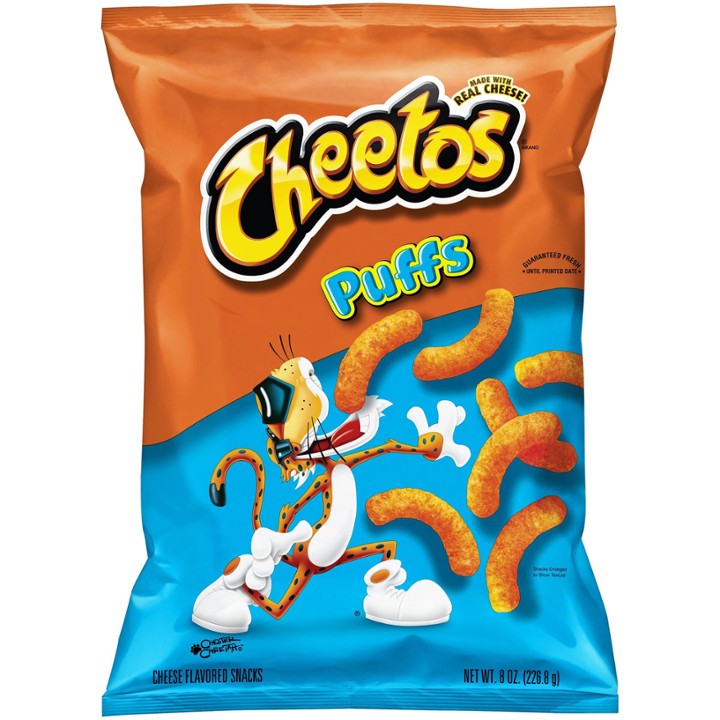 Cheetos Puff Cheese Flavored Snack  8 Oz