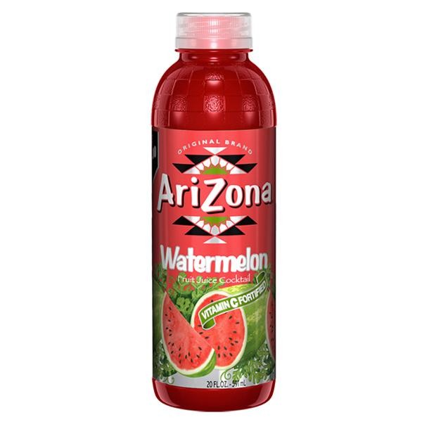 Arizona Fruit Juice Cocktail Watermelon - 20.0 Oz BT
