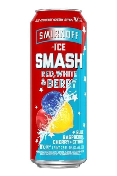 Smirnoff Ice Smash Red White & Berry 23.5oz Can 23.5oz