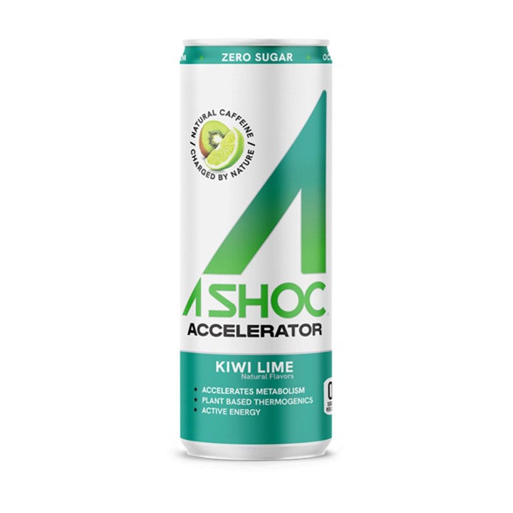 A SHOC Accelerator Smart Energy Drink Can - Kiwi Lime, 12 Fl Oz