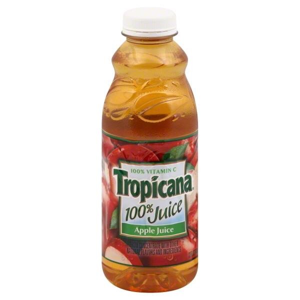 Tropicana Apple Juice, 32 Oz