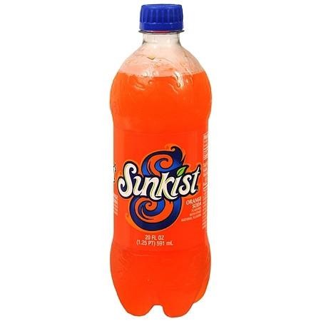 Sunkist Soda Orange - 20.0 Oz