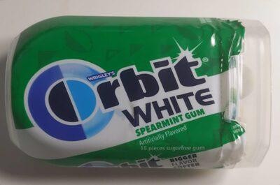 Orbit White Spearmint Gum 15 Pieces