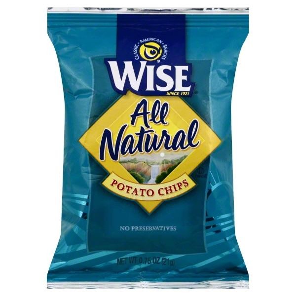 Wise Golden Original Potato Chips, 72 Ct