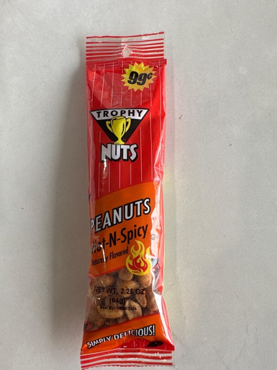 Trophy nuts peanuts Hot-N-Spicy