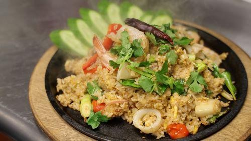 Seafood Tom Yum Fried Rice