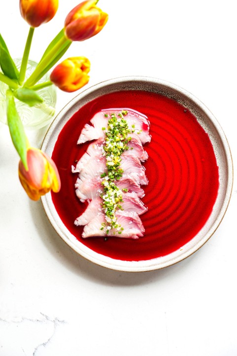 Hamachi Crudo