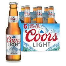 Coors Light 12OZ 6PK Bottle