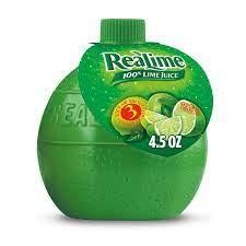 REAL LIME JUICE 4.5 OZ