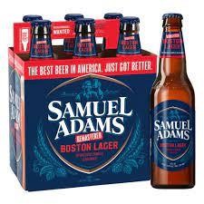 SAMUEL ADAMS LAGER 12OZ 6PK LN