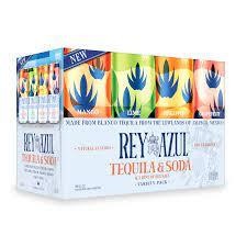 REY AZUL TEQ SODA VARIETY 8PK