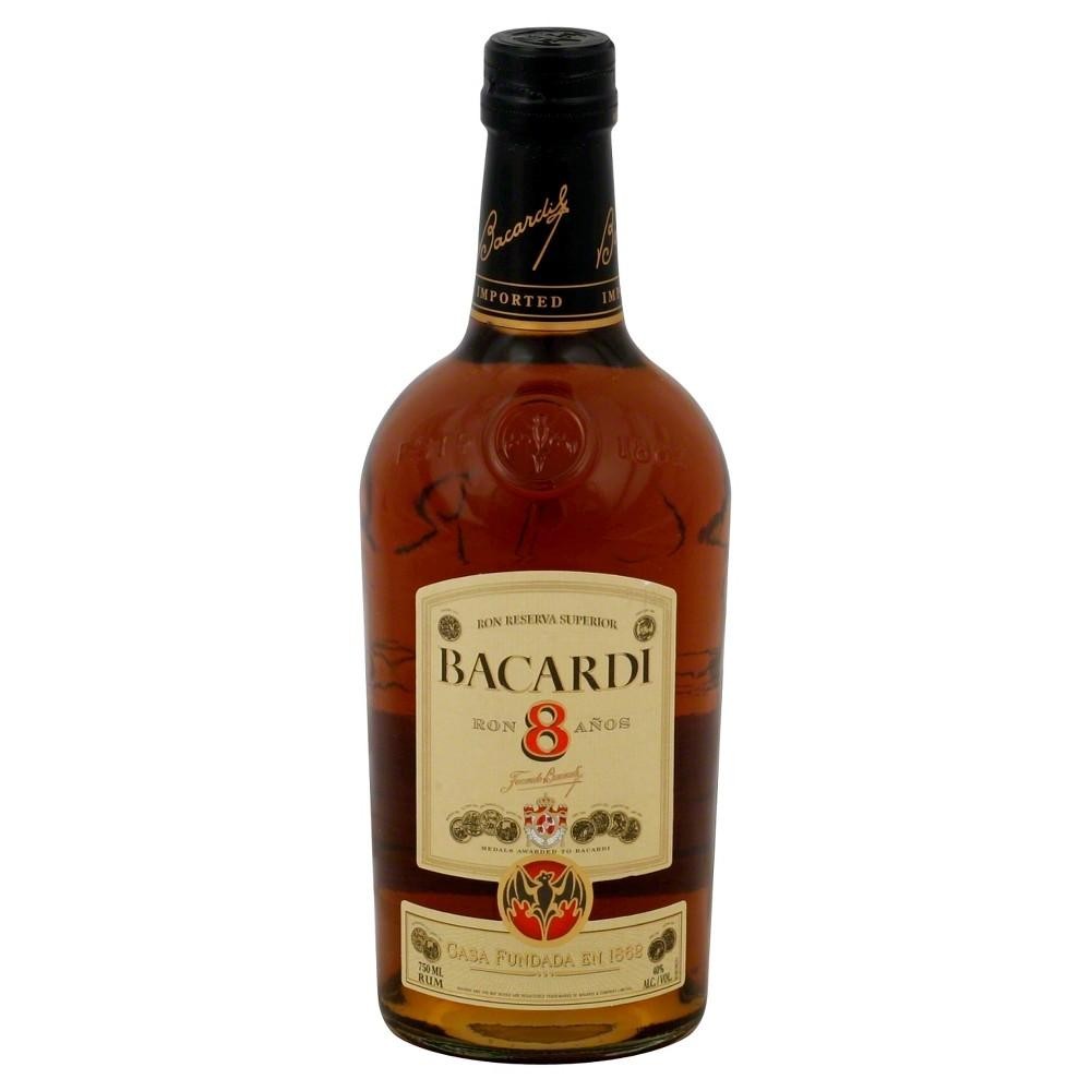 Bacardi Rum 8 Year 1.00L