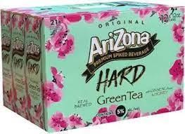ARIZONA HARD GREEN TEA 12Pk can